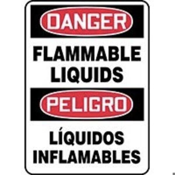 Accuform BILINGUAL OSHA DANGER Safety Sign SBMCHG068XV SBMCHG068XV - main